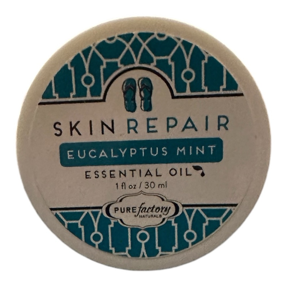 New skin repair. Scent is eucalyptus mint